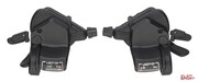Manetki Microshift, Para, 9.rzędowe(2X9), Kompatybilne Z Shimano, Thumb Tap, Optyczny Wskaźnik Przełożeń microSHIFT