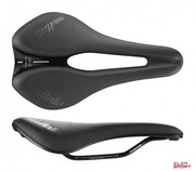 Siodło Selle Italia Novus Boost Evo Gravel Tm, Superflow L (Id Match L3), Manganese Rail, Soft-Tek, 242G, Czarne (New 2025) Selle Italia