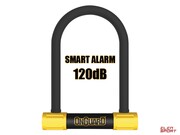 Zapięcie Rowerowe Onguard Smart Alarm 8266 U-Lock - 16mm 124mm 208mm - 5 X Klucze Z Kodem Onguard