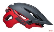 Kask Rowerowy MTB Bell Sixer Integrated Mips Matte Gray Red Oc Bell