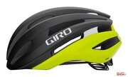 Kask Rowerowy Szosowy Giro Synthe Integrated Mips II Matte Black Highlight Yellow Giro