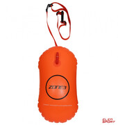 Bojka Asekuracyjna do Pływania Zone3 Tow Float Orange Pomarańczowa Zone3