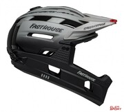 Kask Rowerowy Full Face Bell Super Air R Mips Spherical Matte Gray Black Fasthouse Bell