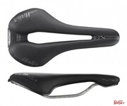 Siodło Selle Italia Flite Boost X-Cross Ti316 Superflow S (Id Match S3), Ti 316 Rail, Fibra-Tek, Light Gel, 204G, Czarne (New 2025) Selle Italia