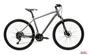 Rower Crossowy Kross Evado 5.0 Szary/Czarny Połysk Kross