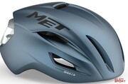 Kask Rowerowy Met Manta MIPS Navy Silver Matt Met