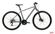 Rower Crossowy Kross Evado 3.0 Szary/Morski Połysk Kross