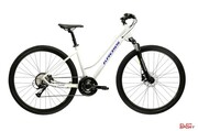 Rower Crossowy Kross Evado 4.0 Damski Szary/Granatowy Połysk Kross