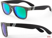Okulary Rowerowe Accent Respect Czarno - Szare faktura drewna Accent