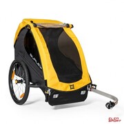 Przyczepka Rowerowa dla Dziecka Burley Bee Single Yellow Żółta Burley