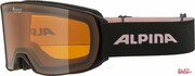 Gogle Narciarskie Alpina M40 Nakiska Black-Rose Matt Szkło Orange S2 Alpina