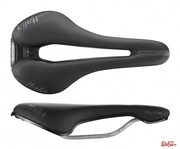 Siodło Selle Italia Flite Boost Gravel Ti316, Superflow S (Id Match S3), Ti 316 Rail, Fibra-Tek, Light Gel, 228G, Czarne (New 2025) Selle Italia