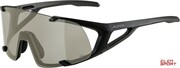 Okulary Rowerowe Alpina Hawkeye Q-Lite Kolor Black Matt Szkło Silver Mirror Cat.3 Hydrophobic, Fogstop Alpina