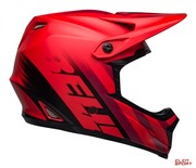 Kask Rowerowy Full Face Bell Full-9 Fusion Mips Matte Red Black Bell