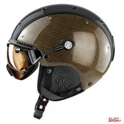 Kask Narciarski Casco SP-3 Limited FLAX schwarz-braun Casco