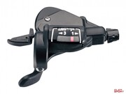 Manetka Microshift, Lewa, 3.rzędowa, Kompatybilna Z Shimano, Thumb Tap, Optyczny Wskaźnik Przełożeń microSHIFT