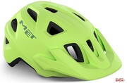 Kask Rowerowy Met Eldar Limonkowy Mat Unismall 52-57cm Met