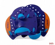 Wiosełka do pływania Zone3 Power Stroke Hand Paddles Blue Red Zone3