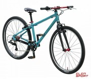 Rower Dziecięcy KUbikes 26 MTB Turquoise Laser Red Turkusowy KUbikes