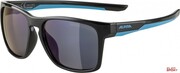 Okulary Rowerowe Alpina Junior Flexxy Cool Kids I Kolor Black-Cyan Gloss Szkło Blue Mirror Cat.3 Alpina
