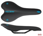 Siodełko Rowerowe Accent Piuma Lady Czarno - Turkusowe Accent