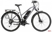 Rower Elektryczny Trekkingowy Kross Trans Hybrid 522 Grafitowy Srebrny Mat Kross