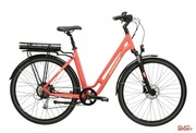Rower Elektryczny Kross Sentio Hybrid 2.0 504 Koralowy Żółty Kross