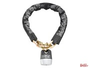 Zapięcie Rowerowe Magnum 3004 Łańcuch - 12mm 110cm - 5 X Klucze Z Kodem + Kłódka Magnum