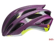 Kask Rowerowy Szosowy Bell Formula Integrated Mips Matte Plum Deco Bell