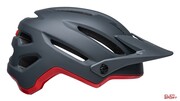 Kask Rowerowy MTB Bell 4Forty Matte Gloss Gray Red Bell