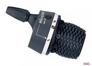 Manetka Microshift Inter 3, Prawa, 3.rzędowa, Kompatybilna Z Shimano, Twist Shifter, Indeksowanie microSHIFT