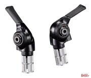 Manetki Microshift, Para, 11.rzędowe(2/3X11), Kompatybilne Z Shimano, Bar End Shifter, Lewa: Friction/microindeksowanie Prawa: Friction/indeksowanie microSHIFT