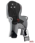 Fotelik Rowerowy Dziecięcy Tylny na Ramę Hamax Kiss Szary/Czarny Hamax