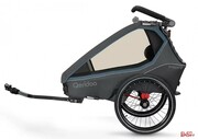 Przyczepka Rowerowa dla Dziecka Qeridoo KidGoo 2 Navy Blue Qeridoo