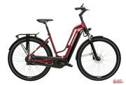 Rower Elektryczny Kross Sentio Hybrid 6.0 500 Wiśniowy Czarny Kross