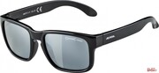 Okulary Rowerowe Alpina Junior Mitzo Kolor Black Gloss Szkło Black Mirror Cat.3 Alpina