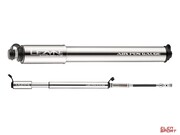Pompka Ręczna Lezyne Gauge Drive Hp M Abs Z Manometrem 120Psi Dł.długa 232mm Srebrna Lezyne
