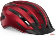 Kask Rowerowy Met Downtown MIPS Red Glossy Met