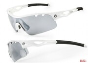 Okulary Rowerowe Accent Storm Biało - Czarne Accent