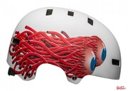 Kask Rowerowy Juniorski Bell Span Matte White Eyes Bell