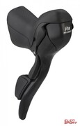 Klamkomanetka Microshift R8, Prawa, 8.rzędowa, Kompatybilne Z Shimano, Dual Control, Krótki Zasięg Hamulca, Czarna microSHIFT