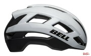 Kask Rowerowy Gravel Szosowy Bell Falcon Xr Integrated Mips Matte Gloss White Black Bell