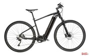 Rower Elektryczny Crossowy Kross Evado Hybrid 6.0 630 Czarny Szary Kross