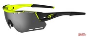 Okulary Rowerowe Tifosi Alliant Race Neon (3Szkła Smoke 15,4% Transmisja Światła, 41,4% Ac Red, 95,6% Clear) Tifosi