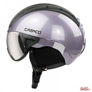 Kask Narciarski Casco SP-2 Visor Carbonic Metallic purple Casco