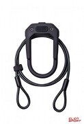 Zapięcie rowerowe Hiplok Dx Plus - All Black With 2M Cable Hiplok