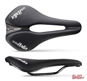 Siodło Selle Italia Novus Evo Boost Endurance Tm Superflow L (Id Match - L3) Manganese Tube 7, Soft-Tek, Czarne Selle Italia