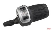 Manetka Microshift, Prawa, 9.rzędowa, Kompatybilna Z Shimano, Twist Shifter, Optyczny Wskaźnik Przełożeń microSHIFT