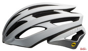 Kask Rowerowy Szosowy Bell Stratus Integrated Mips Matte Gloss White Silver Bell