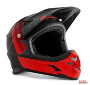 Kask Rowerowy Full Face Bluegrass Intox Black Red Matt Bluegrass